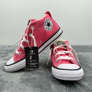 Converse Kids' Pink High-Top Sneakers
